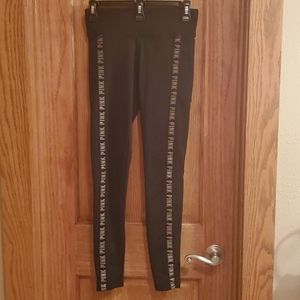 EUC PINK by VS black Xsmall Cozy legging